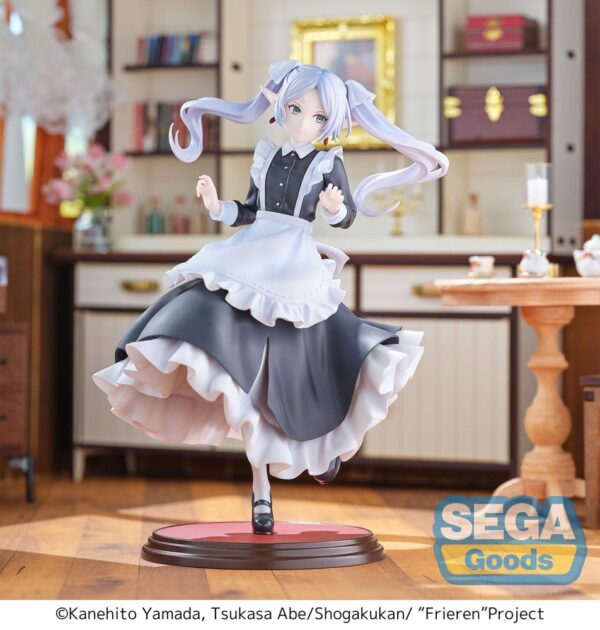 Frieren: Beyond Journey's End Luminasta PVC Statue Frieren Maid Costume 20 cm - immagine 4