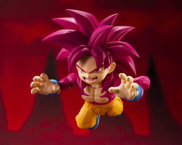 Dragon ball daima son goku mini super saiyan 4 shf - immagine 4