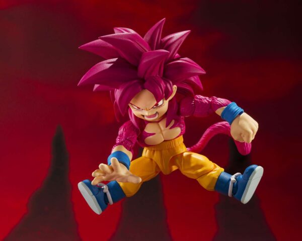 Dragon ball daima son goku mini super saiyan 4 shf - immagine 2